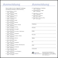 Anmeldung